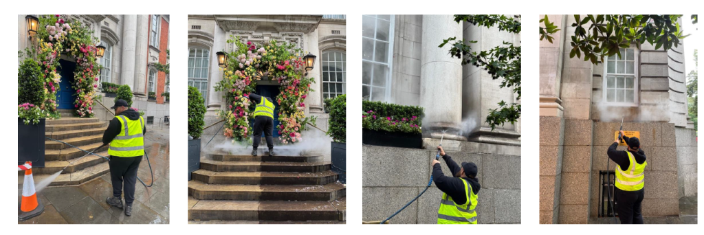 DOFF Steam Cleaning at Chelsea Town Hall